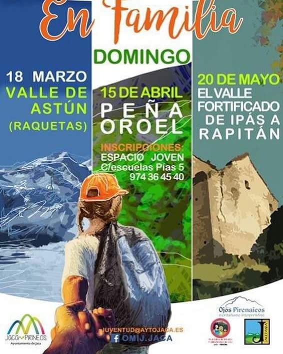 Excursiones en familia, en el Plan Local de Infancia y Adolescencia de Jaca